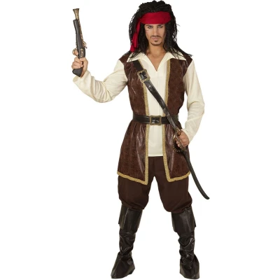 Afbeelding van Piraat &amp; Viking kostuum Pedro Man Medium Carnaval Verkleedkleding