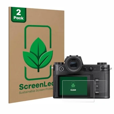 Afbeelding van ScreenLeaf Screenprotector voor Leica SL3 (Display + Schouderdisplay) Duurzame schermbescherming Folie Beschermfolie transparant (2 Stuks)