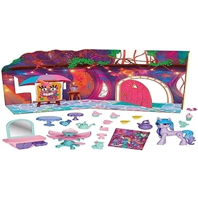 Afbeelding van My Little Pony Izzy&#039;s eenhoorn tuinfeest