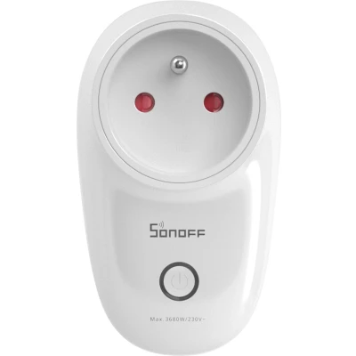Afbeelding van SONOFF S26R2TPE tussenstekker wifi met penaarde (voor België)