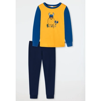 Afbeelding van Schiesser World SET Pyjama voor kinderen, Maat: 128, Gelb