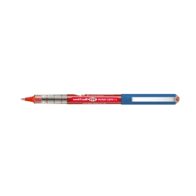 Afbeelding van Uni ball Eye Roller Ocean Care, Fijn, Rood Liquid ink