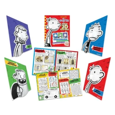 Afbeelding van Diary of a Wimpy Kid: Pop Heads 3D Crafts