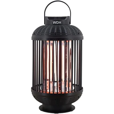Afbeelding van Aktobis Verwarmingslantaarn straalkachel WDH 12HL uitgerust met twee verwarmingsniveaus (600/1.200 watt) en een 180 draaifunctie !