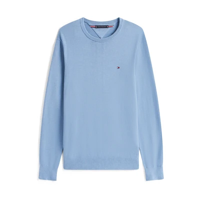 Afbeelding van TOMMY HILFIGER Trui &#039;ESSENTIAL&#039; lichtblauw