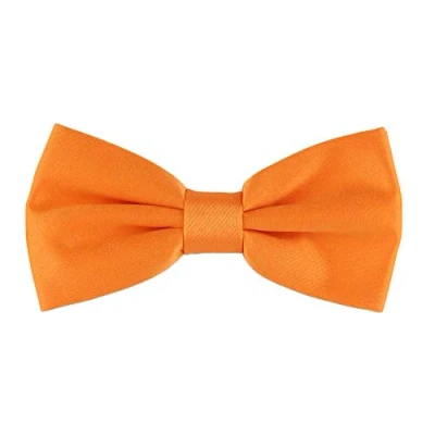 Afbeelding van Ladeheid Smal Vlinderdas Strikjes voor Kinderen Lengte: 10 cm, Breedte: 5 cm Oranje LA SR MJ