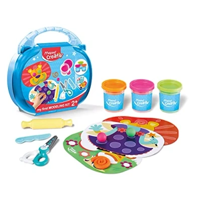Afbeelding van Maped Creativ Early Age modeling kit, knutselkoffer met boetseerklei