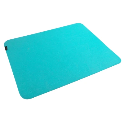 Afbeelding van Exacompta Ref. 29813E 1 Teksto onderlegger gemaakt van RPET vilt (verkregen door het recyclen plastic flessen) afmetingen 50 x 65 cm kleur watergroen opgerold geleverd