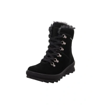 Afbeelding van Legero Snowboots Schwarz (schwarz), Dames, Maat: 40, (schwarz) Veloursleer
