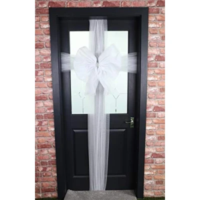 Afbeelding van Toyland® DIY Decoratieve Deurboog met Diamante Decoratie Bruiloft/Feesten/Kerstmis (Wit)