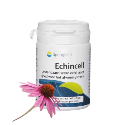 Afbeelding van Springfield Echincell Echinacea Extract, 60 Soft tabs
