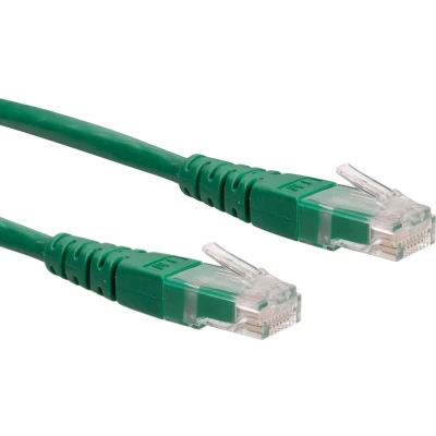 Afbeelding van Netwerkkabel Cat6 U/UTP 1 meter (100% koper, Groen)