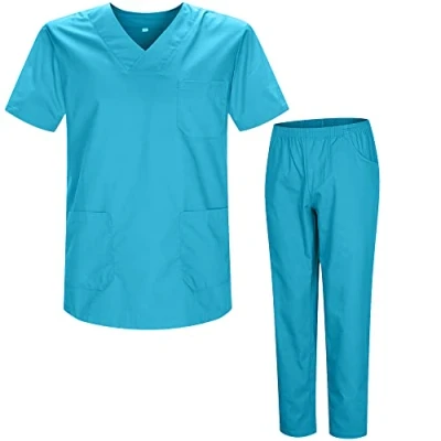Afbeelding van MISEMIYA, Uniseks uniformen, uniform set, medisch met shirt en broek, uniformen voor gezondheidszorg, ref. 8178, S