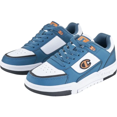 Afbeelding van Champion RD18 Heritage Unisex Basketbalschoenen voor kinderen, Maat: 36.5, White/orange/black Pu