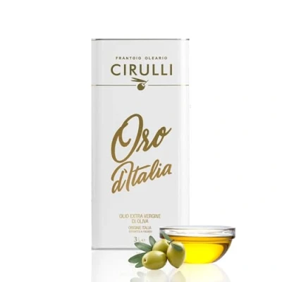 Afbeelding van Cirulli Extra vierge olijfolie Italiaans koud extract, EVO Can (3 Liter)