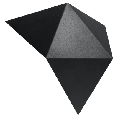 Afbeelding van Sollux Lighting Wandlamp SOLIDO zwart