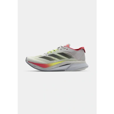 Afbeelding van adidas Performance Adizero Boston 12 Hardloopschoenen voor op de weg, Dames, Maat: 36, Cloud white/core black/lucid red Textiel/ synthetisch