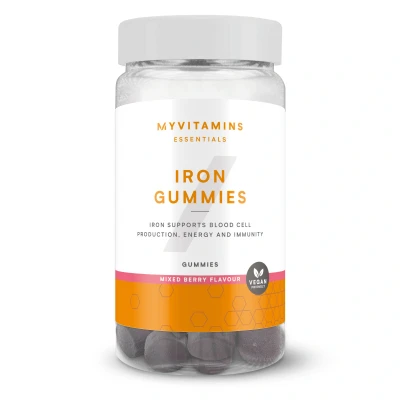 Afbeelding van Gummies met ijzer 30servings Gemixte Bessen
