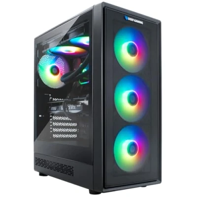 Afbeelding van DeepGaming PC Nostromo Pro Intel Core i9 12900F Nvidia RTX3060 12GB 128GB DDR4 RAM 2TB SSD PCIe4.0 WiFi AX 1800 W11 Voorgeïnstalleerd zonder licentie Gamer kleur zwart
