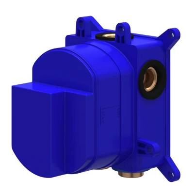 Afbeelding van Inbouwbox IVY tbv Inbouwthermostaat 2 weg Stop Omstel Donker Blauw
