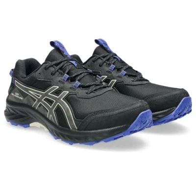 Afbeelding van Asics Gelventure Trail hardloopschoenen, Heren, Maat: 46.5, Black brown stone Imitatieleer/ textiel