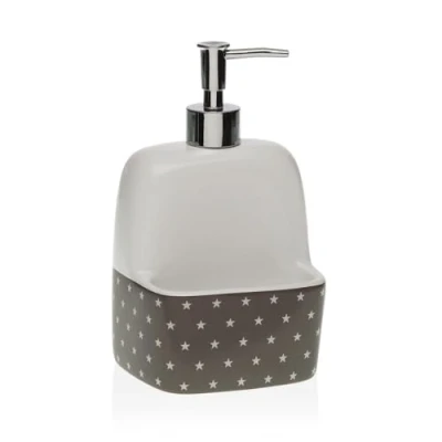 Afbeelding van Zeepdispenser Versa Stars Soft Keramisch ABS Dolomite 11 x 20,5 cm