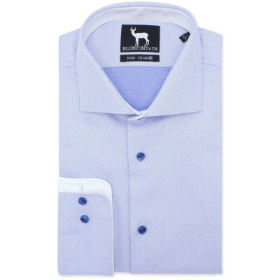 Afbeelding van GENTS Blumfontain NOS dobby lichtblauw XXL7 45/46