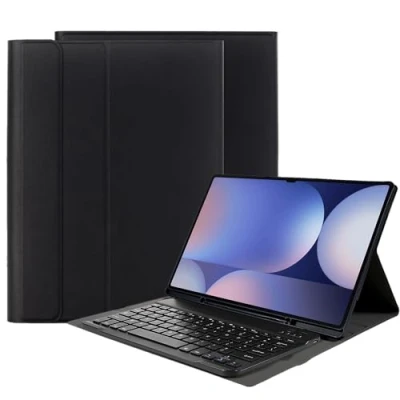 Afbeelding van Cazy Hoes met Toetsenbord QWERTZ geschikt voor Samsung Galaxy Tab S9 Ultra Zwart