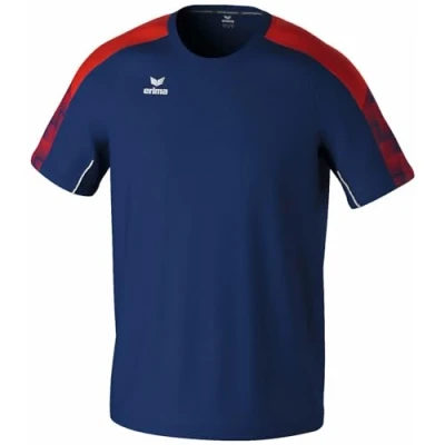 Afbeelding van Erima Evo Star T Shirt Kinderen Marine / Rood Maat: 164