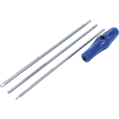 Afbeelding van BGS Speciale schroevendraaierset Torx / inbus 4 delig