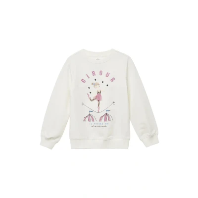 Afbeelding van s.Oliver AVEC Motif Sweater voor kinderen, Maat: 104/110, Ecru