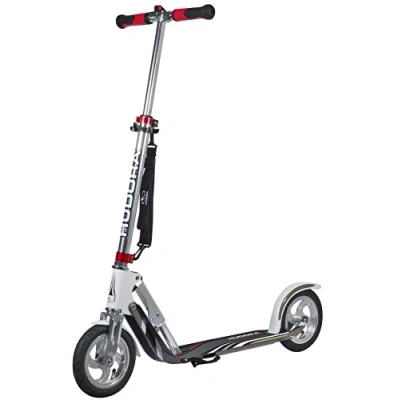 Afbeelding van HUDORA BigWheel 205 step, inklapbaar en in hoogte verstelbaar, met draagriem, step voor kinderen volwassenen, vanaf 6 jaar, cityroller tot 100 kg