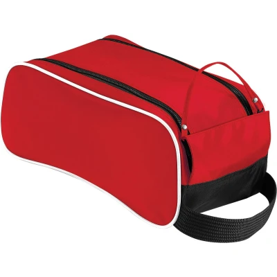 Afbeelding van Quadra Teamkleding Schoenenzak 9 Liter (Klassiek rood/zwart/wit)