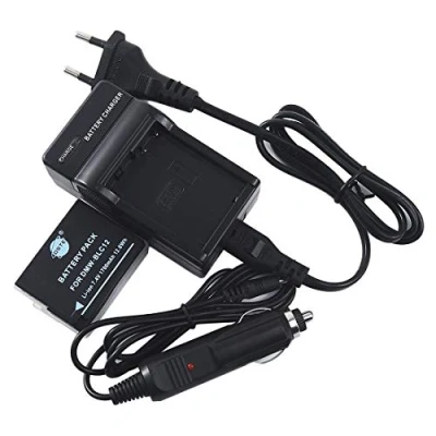 Afbeelding van DSTE® Vervangende batterij en DC114E reisoplader compatibel met Panasonic DMW BLC12 Lumix DMC G7 GH2 FZ200GK FZ1000 V LUX4 FZ2500 FZ2000 Leica Q camera als BLC12E Sigma BP 51