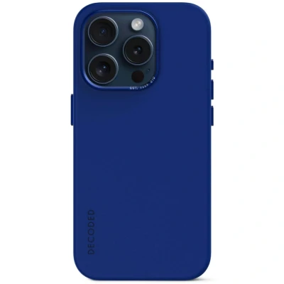 Afbeelding van Decoded Anti Microbial Silicone Backcover iPhone 15 Pro Max Galactic Blue