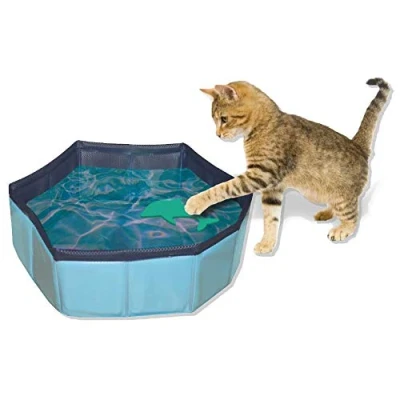 Afbeelding van ZooMed Croci zwembadspeelgoed voor katten, 30 x 10 cm