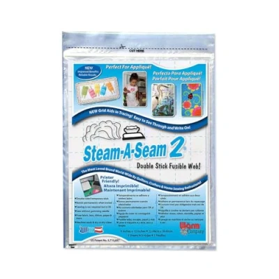 Afbeelding van Warm Company Steam A Seam 2 Double Stick Fusible Web, Multi color, 36,83 x 24,79 0,12 cm