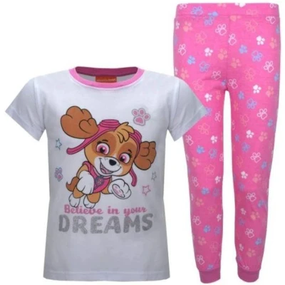 Afbeelding van PAW Patrol pyjama roze met wit pyama maat 92 / 98