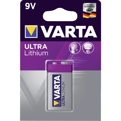 Afbeelding van Varta Lithium 9v smoke detector 6lr61 6122301401