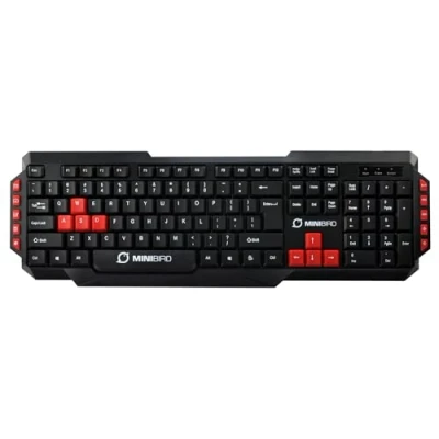 Afbeelding van MiniBird Gonolek Bedraad Toetsenbord Qwertz CH