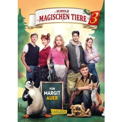 Afbeelding van Die Schule der magischen Tiere 3: Das Buch zum Film: mit vielen farbigen Filmfotos Kinderbuch ab 8 Jahren über eine Schulklasse sprechenden Tieren