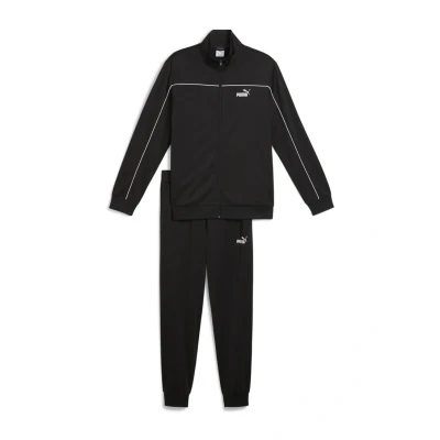 Afbeelding van Puma Piping SET Trainingspak, Heren, Maat: Medium, Black
