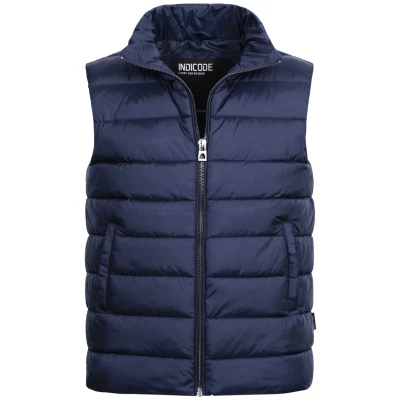 Afbeelding van Indicode Jeans Bodywarmer, Heren, Maat: Large, Navy