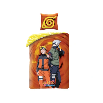 Afbeelding van Naruto Shippuden en Kakashi Microvezel Beddengoed Set (140x200cm + 63x63cm)