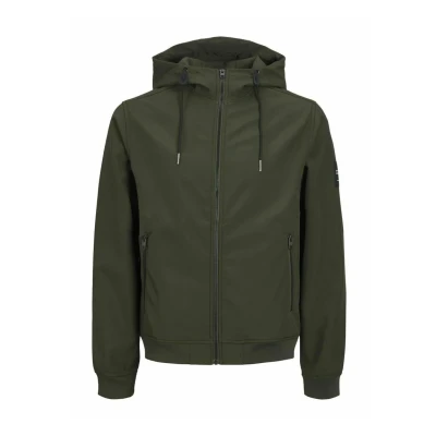 Afbeelding van Jack&amp;jones Heren Softshell Basic Jas 176668 Rosin