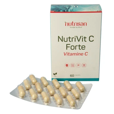 Afbeelding van Nutrisan Nutrivit C forte 60 capsules