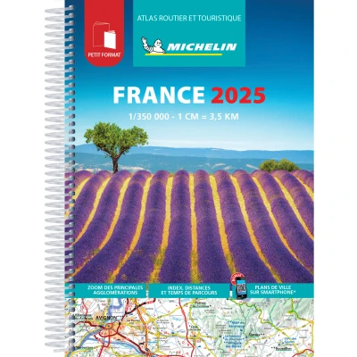 Afbeelding van Michelin Frankrijk Wegenkaart 2025 Kleurloos Reisboeken &amp; Kaarten