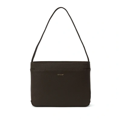 Afbeelding van Matt &amp; Nat Luisa Purity Shoulder Bag Truffle