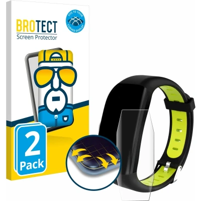 Afbeelding van BROTECT Volledig bedekkende screen protector, Smartwatch beschermfolie, Transparant