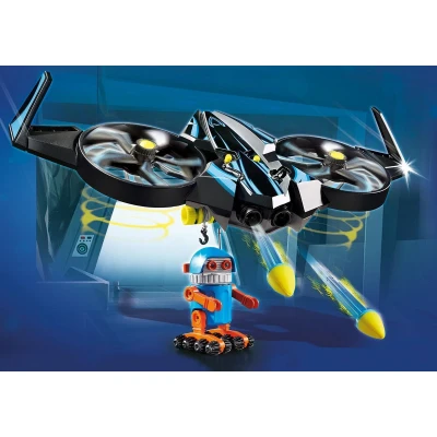 Afbeelding van PLAYMOBIL THE MOVIE 70071 Robotitron met drone
